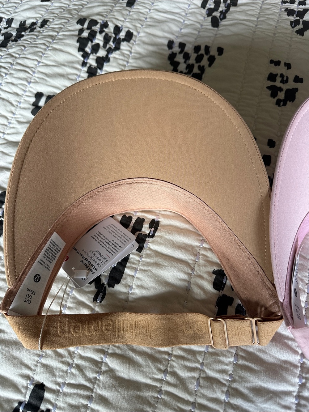 lululemon athletica Pink & Tan Visor Set - Picture 5 of 6